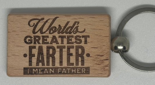 Funny wooden worlds greatest Farter